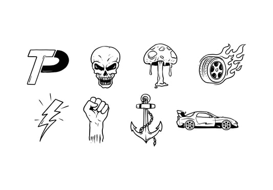 Stickers|Set|Various|Multi